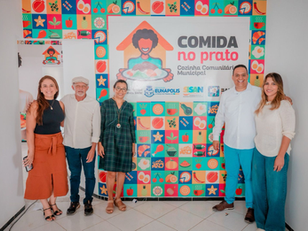 Cozinha comunitária apresentada para equipe do Bahia Sem Fome
