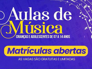 Prefeitura de Eunápolis abre inscrições para oficinas gratuitas de coral e canto para crianças e adolescentes