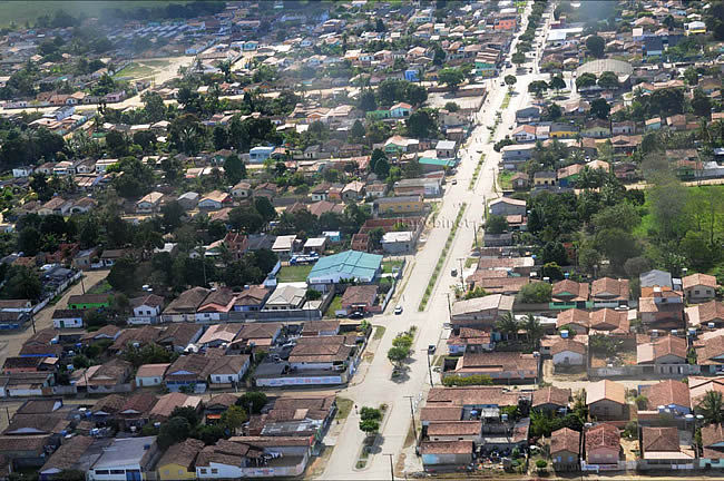 vista aérea de Itapebi
