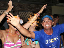 Belmonte| Com governo pipocando rejeição o espevitado Bebeto Gama cai na folia