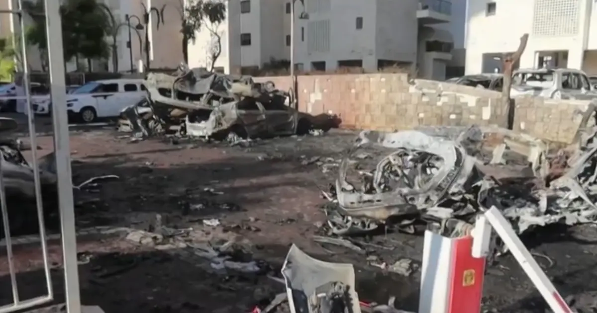 cidade destruída