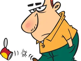 Os chutadores de latas