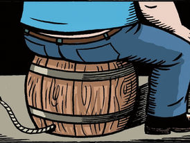 Tem um figurão por ai sentado num barril de pólvora