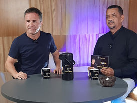 Quinta-feira, dia 17 super entrevista no Podcast Café com Antonio Marcos com Luigi Rotuno