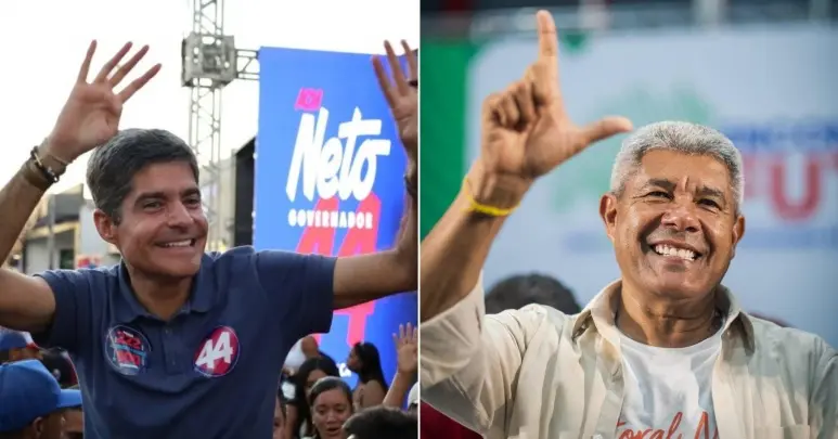 As pesquisas mais recentes mostram uma diferença importante entre os retratos apresentados por AtlasIntel/A TARDE e Paraná Pesquisas na disputa pelo Governo da Bahia.
