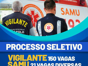 Prefeitura de Eunápolis abre dois Processos Seletivos Simplificados para preenchimento de vagas temporárias