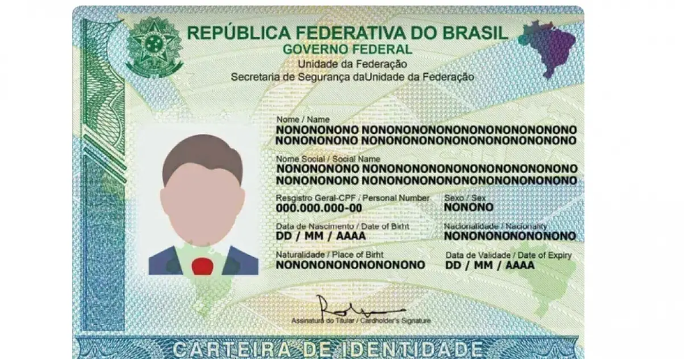 Nova Carteira de Identidade