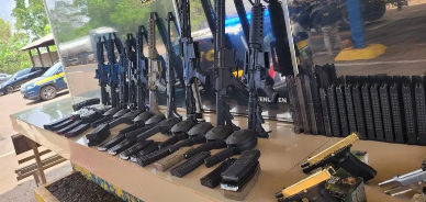 Arsenal de guerra destinado a criminosos na Bahia é interceptado pela PRF