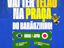 Prefeitura de Itabela convida população para assistir o jogo da seleção  na praça
