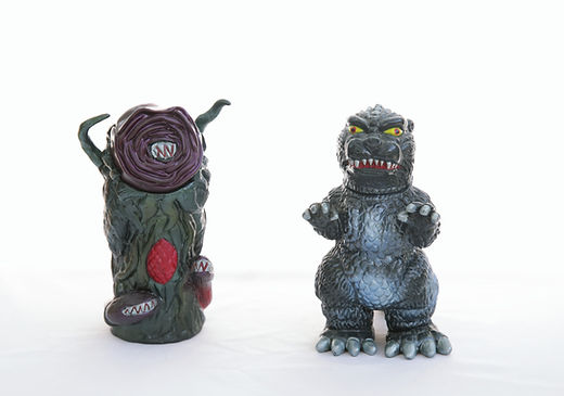 Toy Pirates Godzilla vs Biollante Set | seismictoys Toy Pirates Godzilla vs Biollante Set | seismictoys