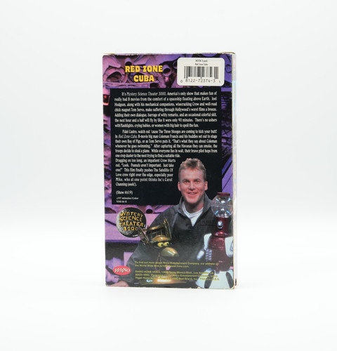 VHS Mystery Science Theater 3000 - Red Zone Cuba | seismictoys 
