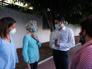 Agustín Dorantes realizó un recorrido de supervisión de obra social en Calesa