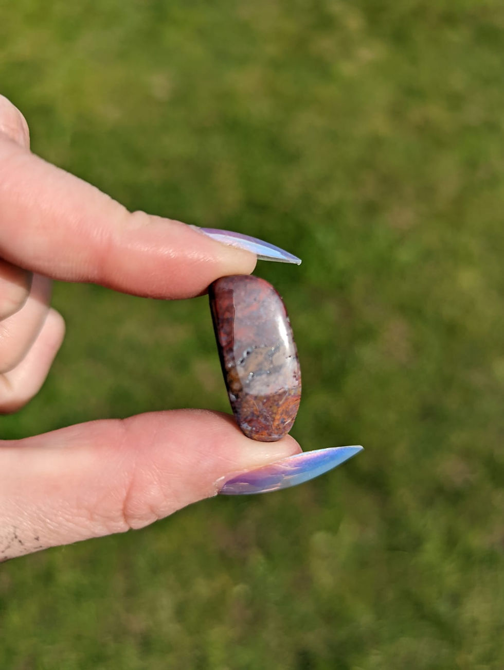 Thumbnail: Ocean Jasper mini tumbles