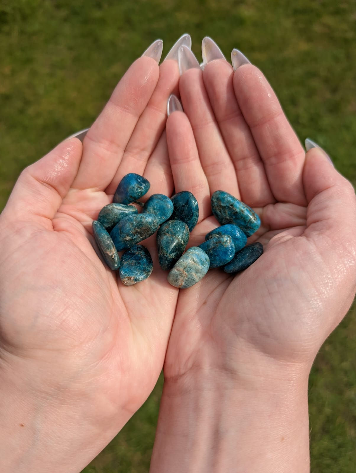 Apatite mini tumbles