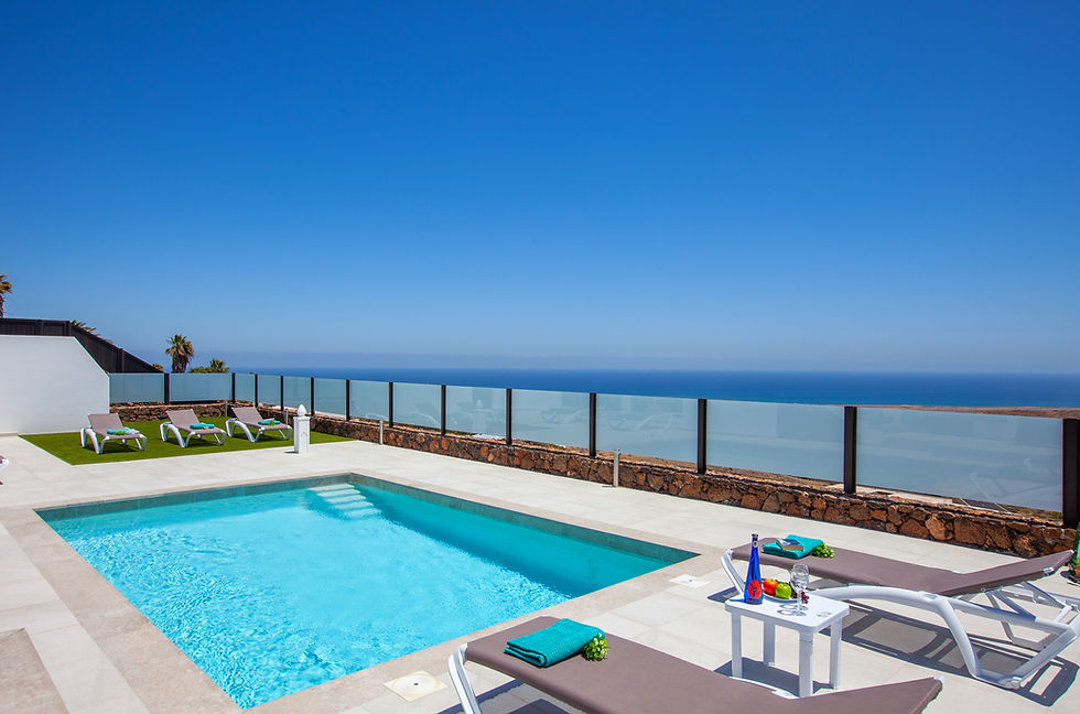 Swimming pool and views