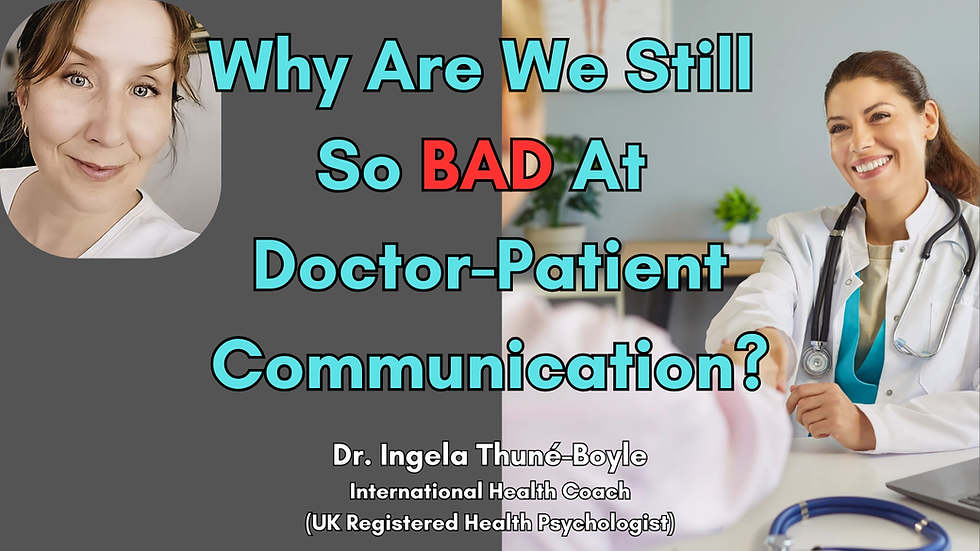 Why Are We Still So Bad at Doctor-Patient Communication?