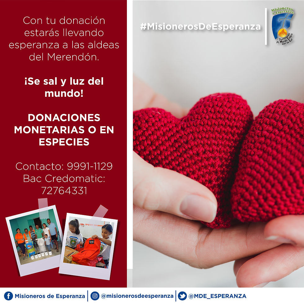 Campaña Misioneros de Esperanza