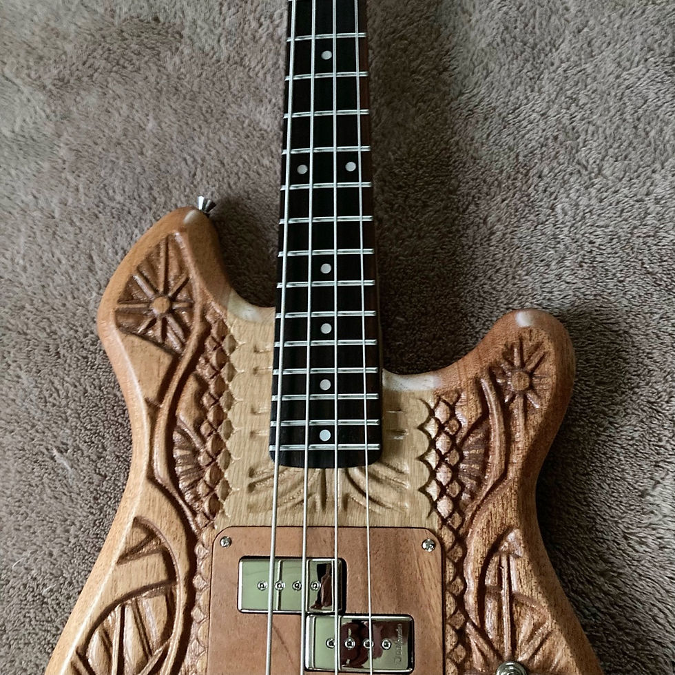 Thumbnail: Nebulae P-J  Bass Guitar by Woodruff Brothers