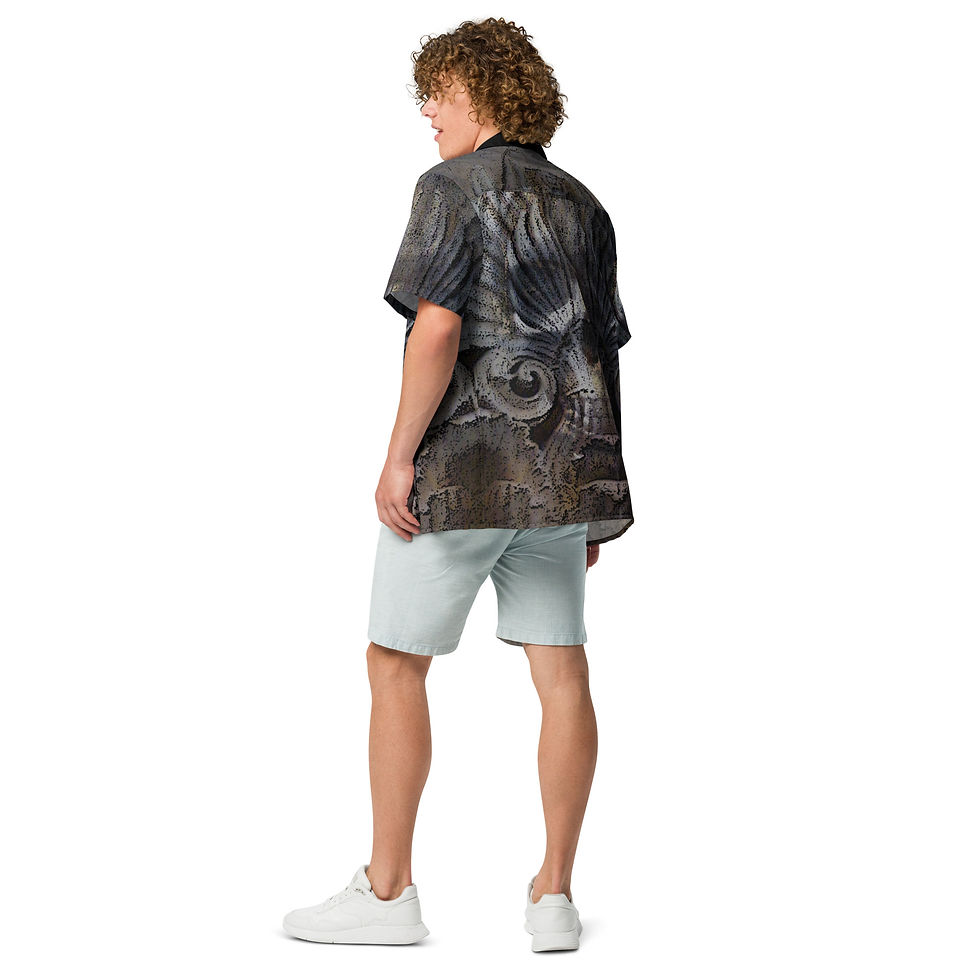 Thumbnail: "Stone Wings" Unisex button shirt