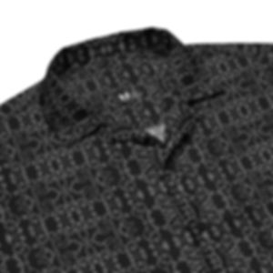 Reflections III - Grateful Dead Dancing Bears Unisex button shirt (BLACK BEARS) B.Woodruff Artworks