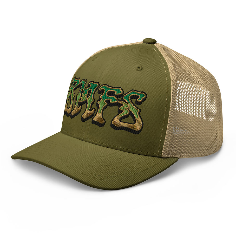 BMFS Embroidered Billy Strings Trucker Cap