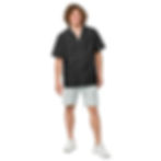 Thumbnail: Reflections III - Grateful Dead Dancing Bears Unisex button shirt (BLACK BEARS) B.Woodruff Artworks