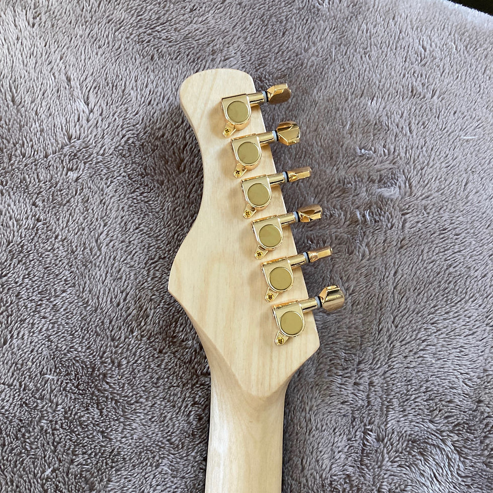 Thumbnail: Skull & Roses  - Woodruff Brothers Custom Guitar