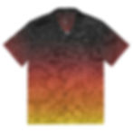 Woodcut Sunset Bertha Skull and Roses - Grateful Dead button shirt (Unisex)