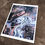 Thumbnail: Acrylic Pour Art Print Poster - B.Woodruff