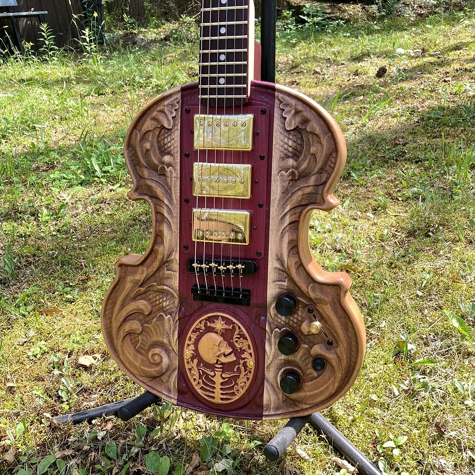 Thumbnail: Old Money (Hamilton Custom) by Woodruff Custom Guitars