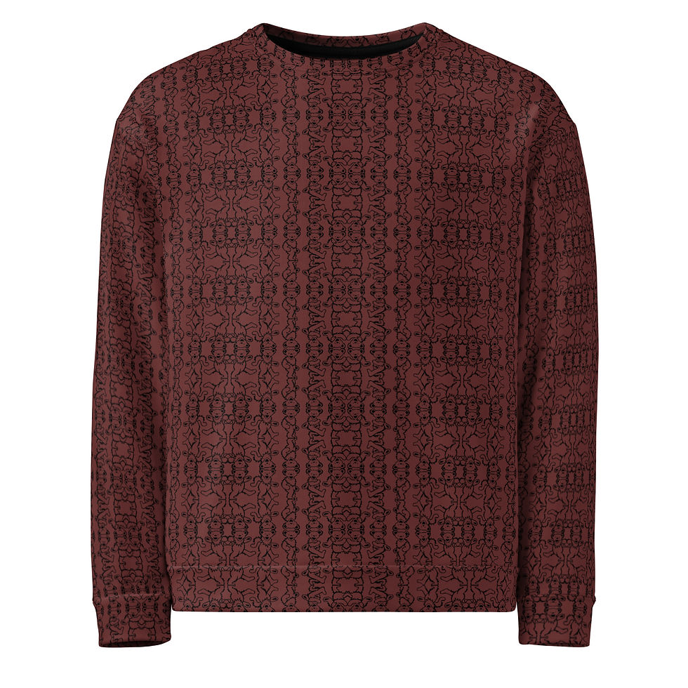 Thumbnail: Reflections - Dancing Bears Grateful Dead Sweatshirt