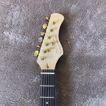 Natural Mystic (Rasta Lion) - Woodruff Brothers Custom Guitars