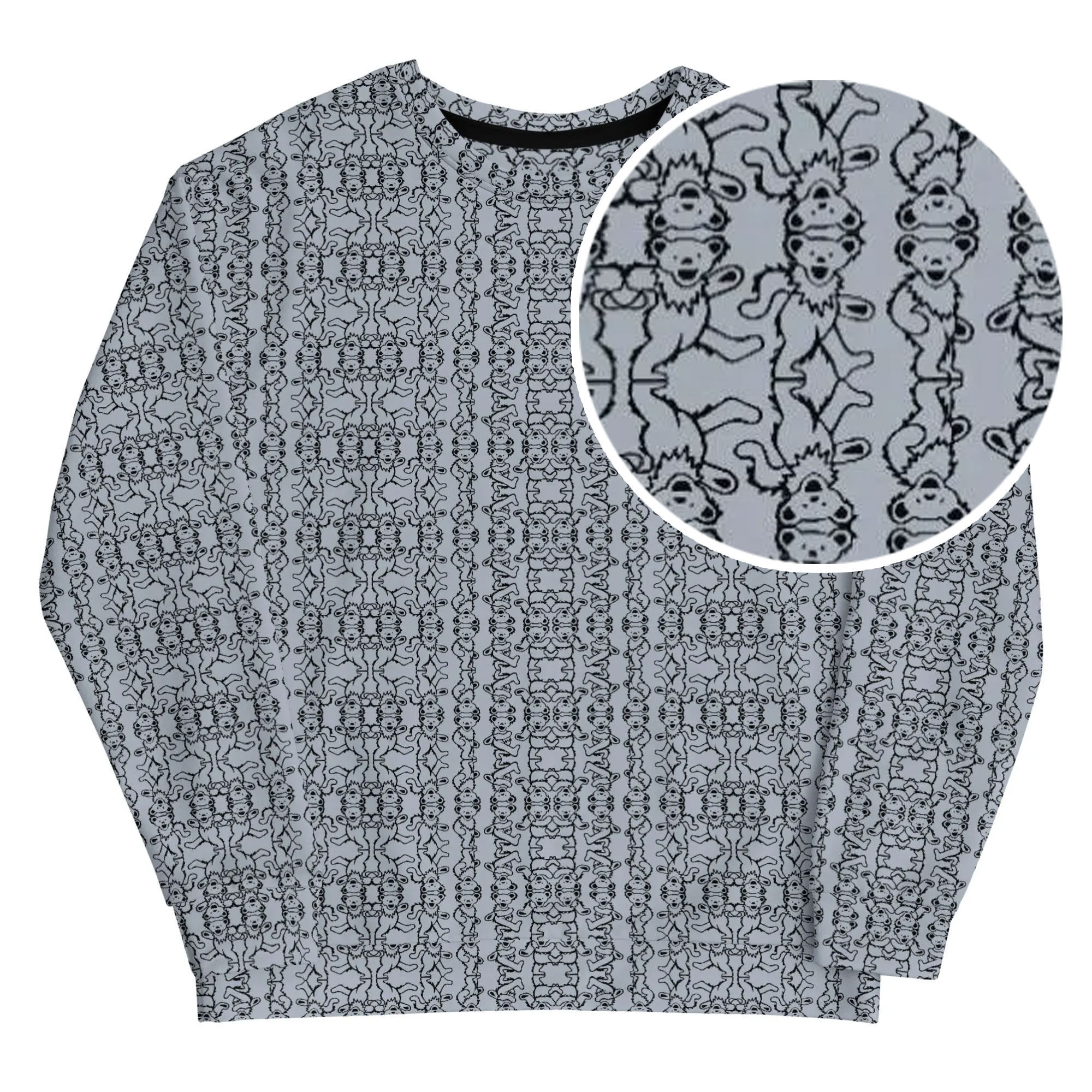 Reflections - Dancing Bears Grateful Dead Sweatshirt