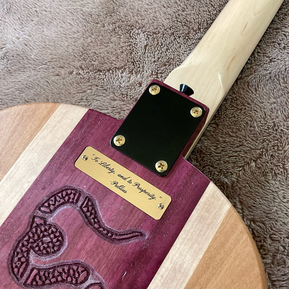 Thumbnail: Old Money (Hamilton Custom) by Woodruff Custom Guitars