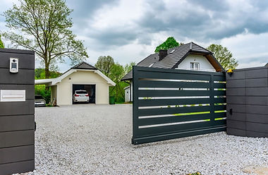 Referenzbild eines Aluminium Schiebetors