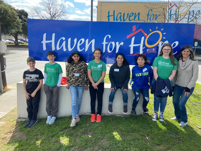 Volunteering at Haven for Hope