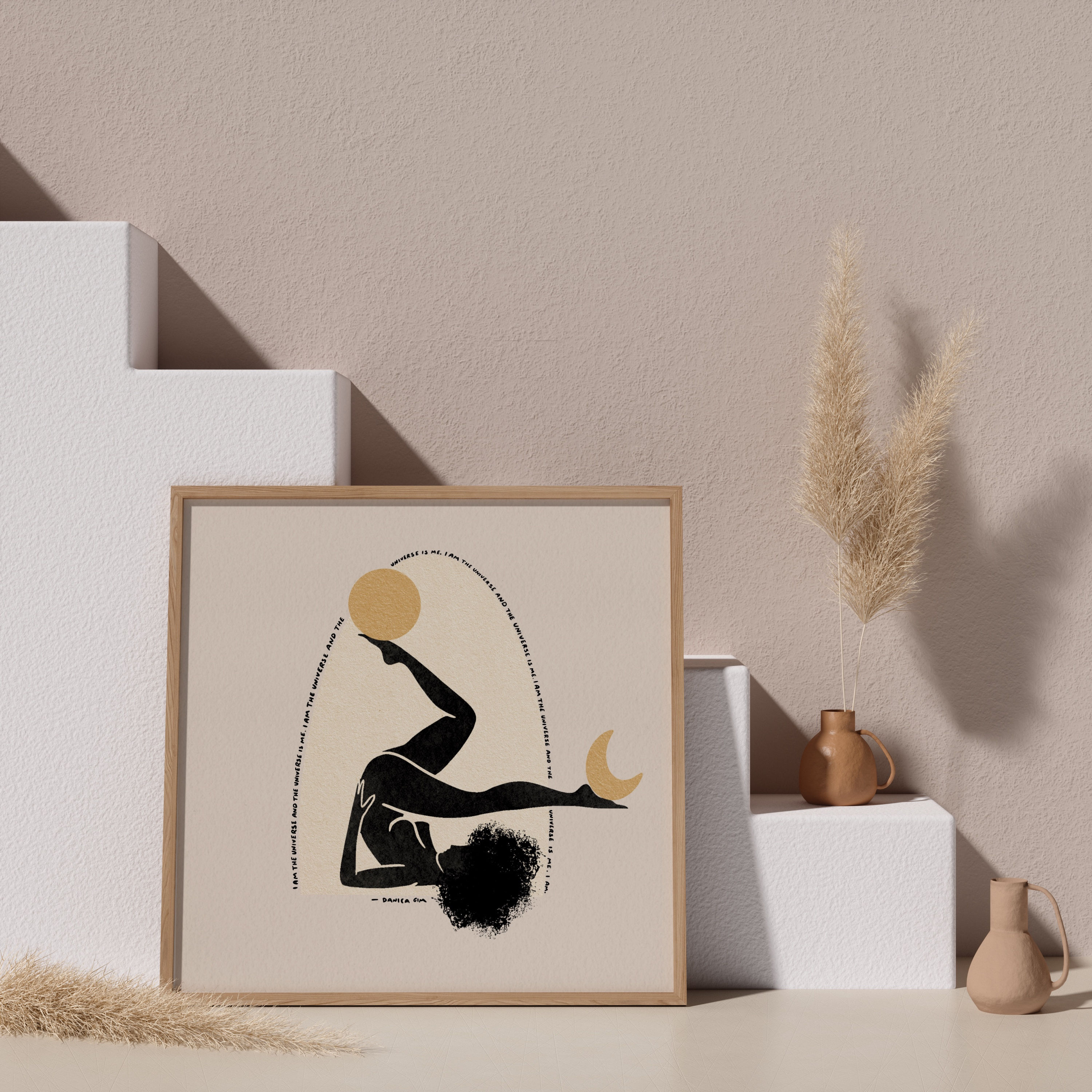 I Am The Universe - Print