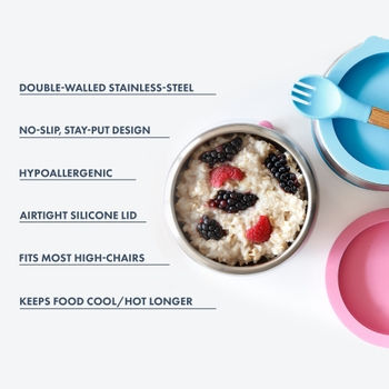 縮圖：Avanchy Stainless Steel Baby Bowl