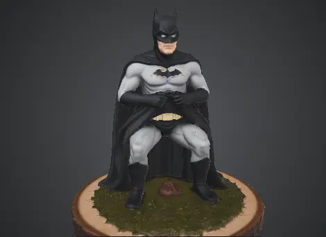 figura caganer 3D regalo friki