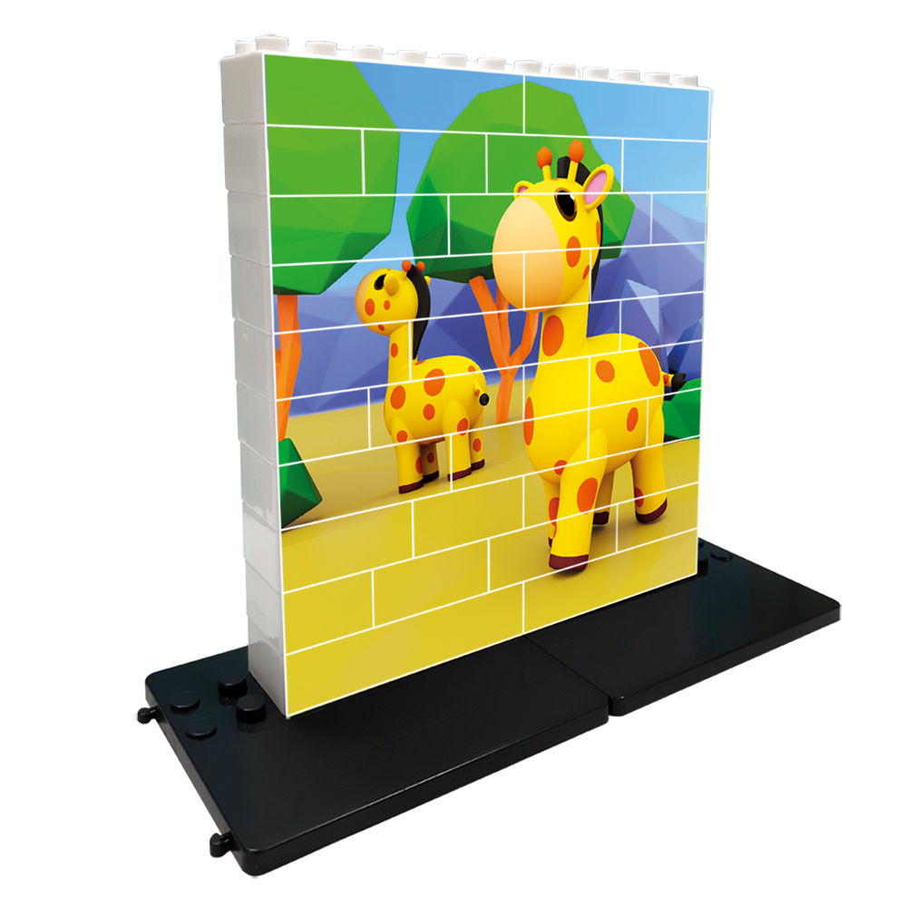 Alt="puzle-de-mama-jirafa-con-su-hijo-en-la-selva"