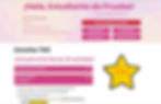 1. A screenshot of students' dashboard. "TMC's stars" helped to keep tracking small actions.