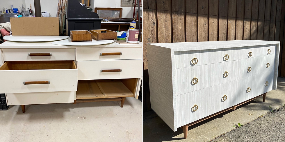 MCM Dresser Makeover