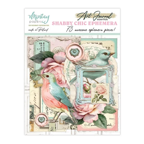 Shabby Chic Ephemera pack - 73pc [DR29] | Secretaire