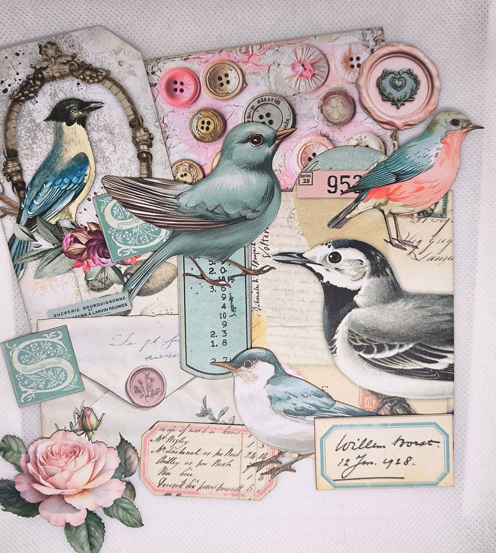 Thumbnail: Shabby Chic Ephemera pack - 73pc [DR29]
