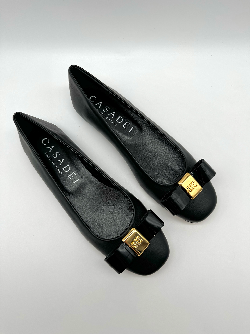 Thumbnail: Casadei zwart ballerina