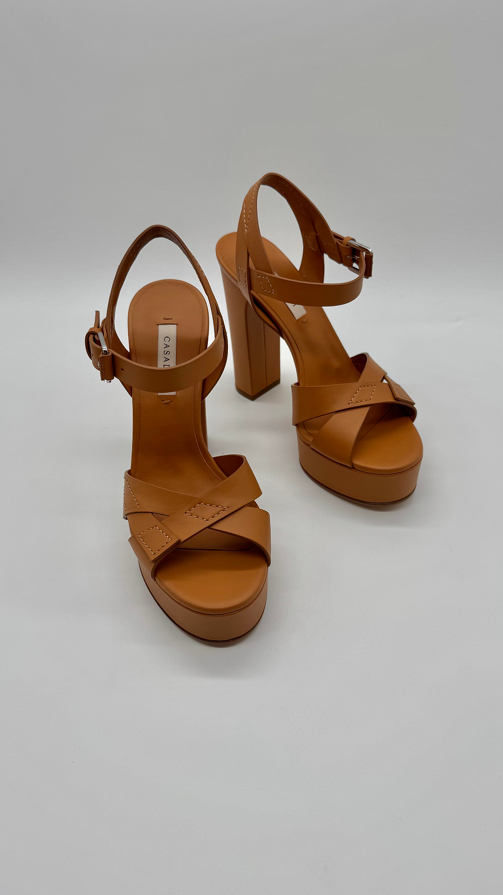 Thumbnail: Casadei naturel sandaal