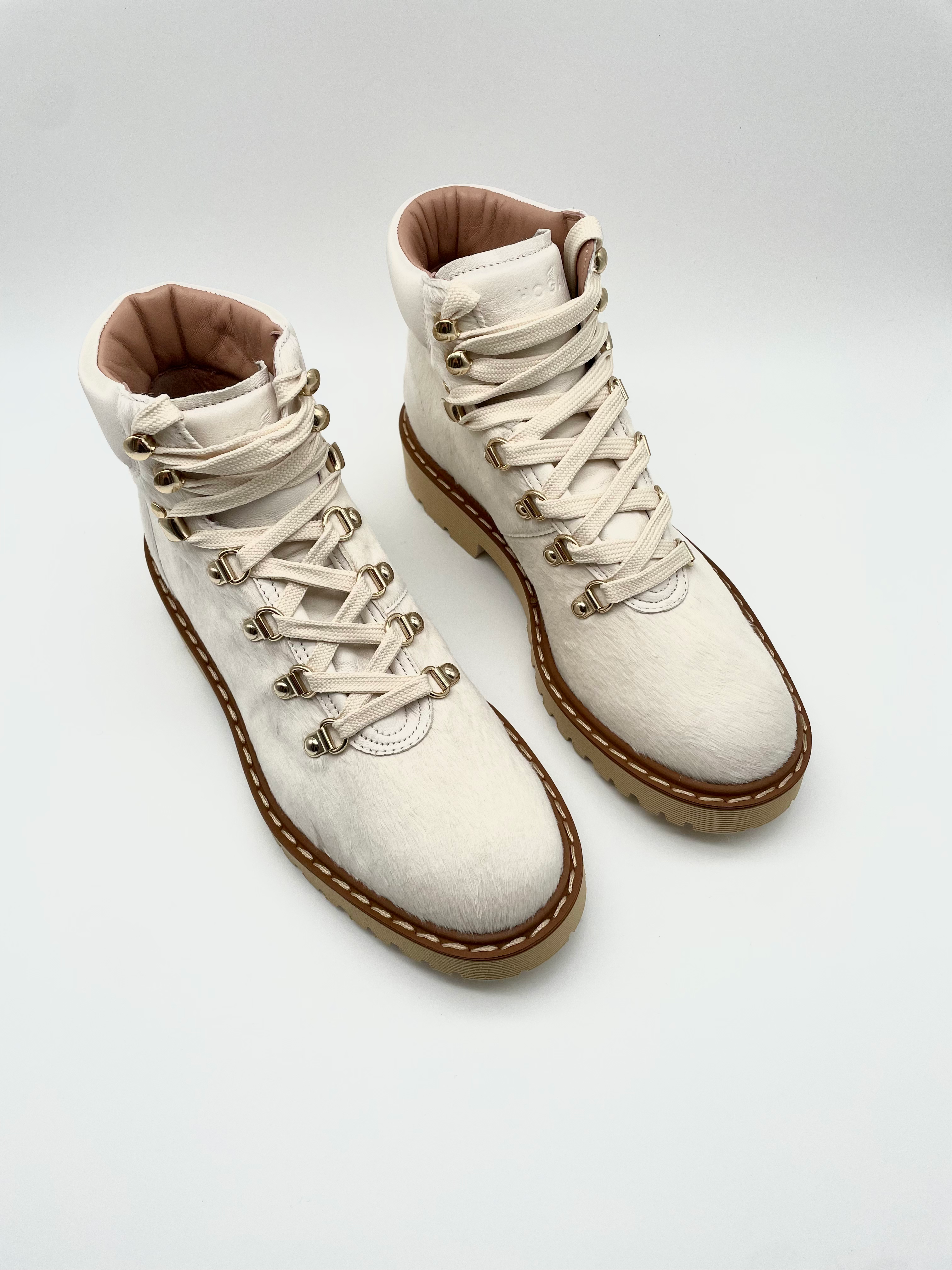 Hogan ecru pony bottin