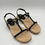 Thumbnail: Prada zwart raffia sandaal