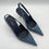 Thumbnail: Le Silla denim slingback