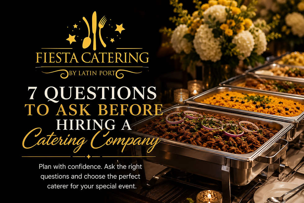 7 Questions to Ask Before Hiring a Catering Company